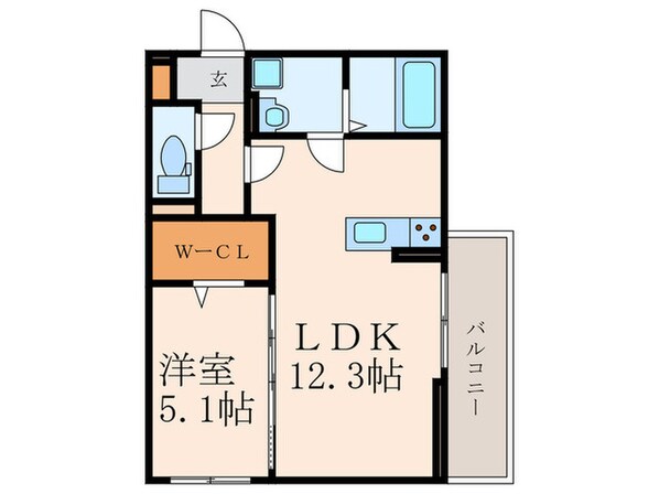 Hau　oli　Residenceの物件間取画像